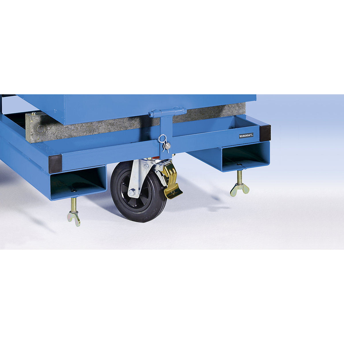 Wózek skrzyniowy z blachy, klasa – eurokraft pro (Zdjęcie produktu 2)-1