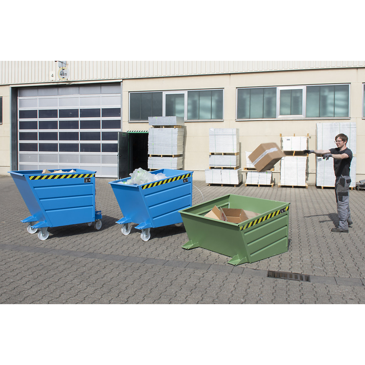 Pojemnik przechylany – eurokraft pro (Zdjęcie produktu 4)-3