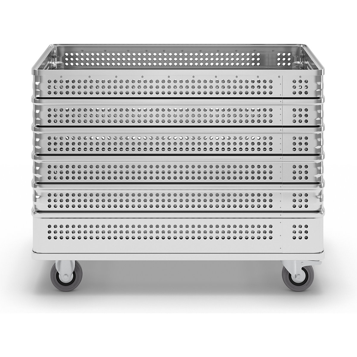 Aluminiowy wózek skrzyniowy – Gmöhling (Zdjęcie produktu 2)-1