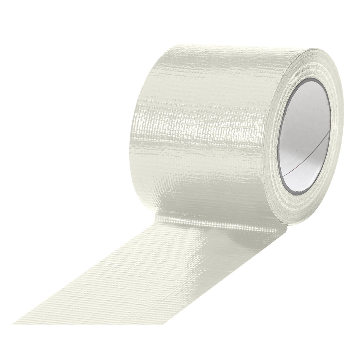 Textielband – ratioform, in verschillende kleuren, VE = 12 rollen, wit, bandbreedte 75 mm-19