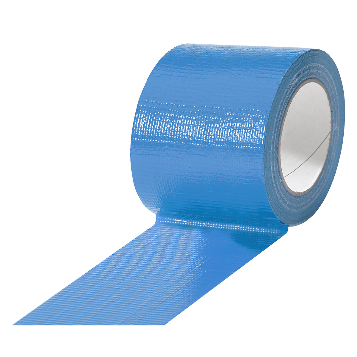 Textielband – ratioform, in verschillende kleuren, VE = 12 rollen, blauw, bandbreedte 75 mm-6