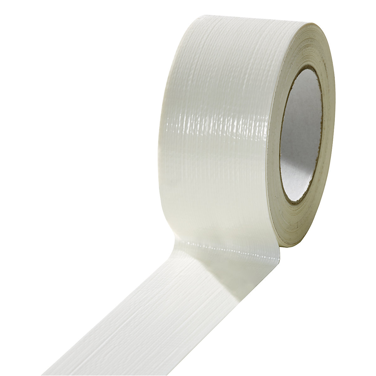 Textielband – ratioform, in verschillende kleuren, VE = 18 rollen, wit, bandbreedte 50 mm-4