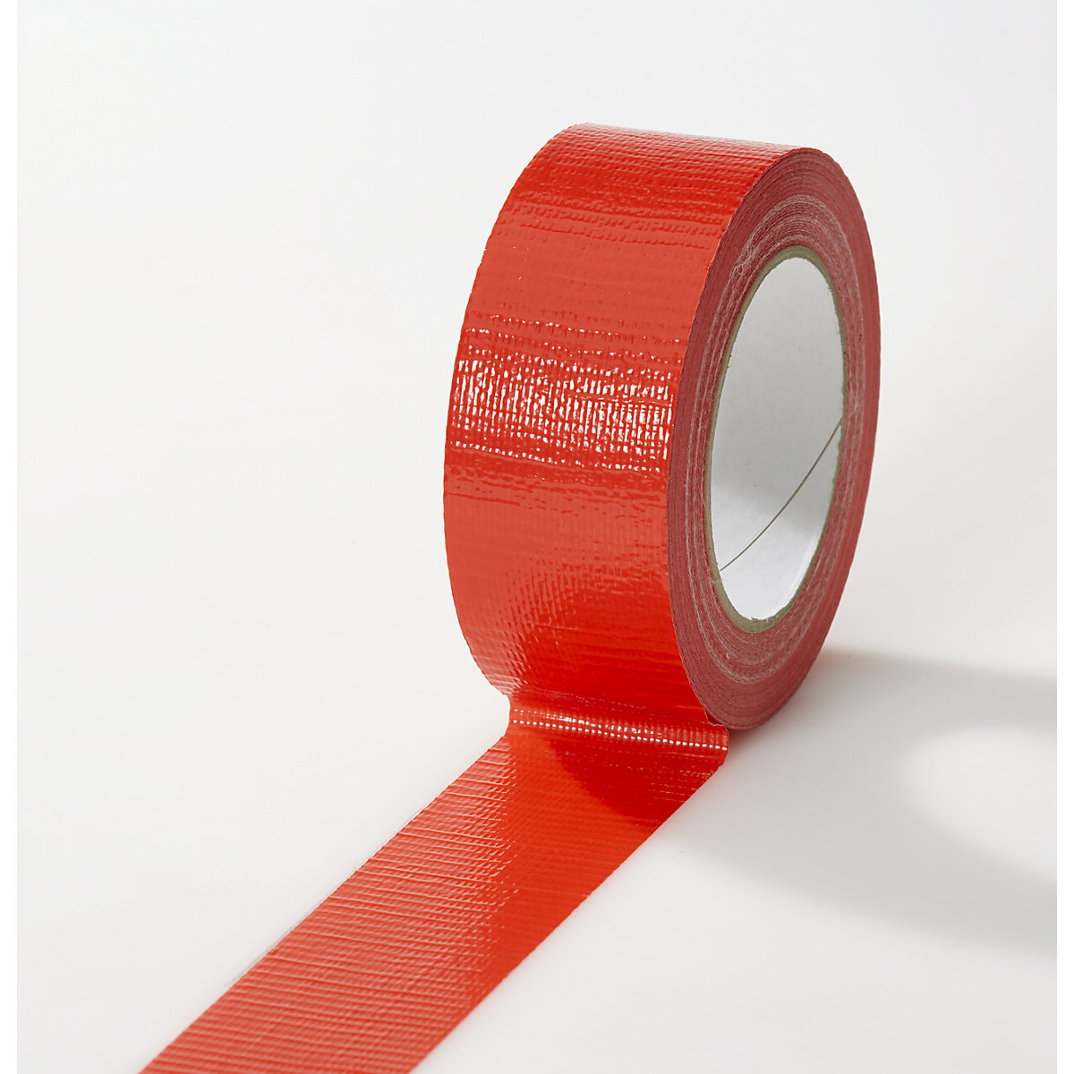 Textielband – ratioform, in verschillende kleuren, VE = 24 rollen, rood, bandbreedte 38 mm-18