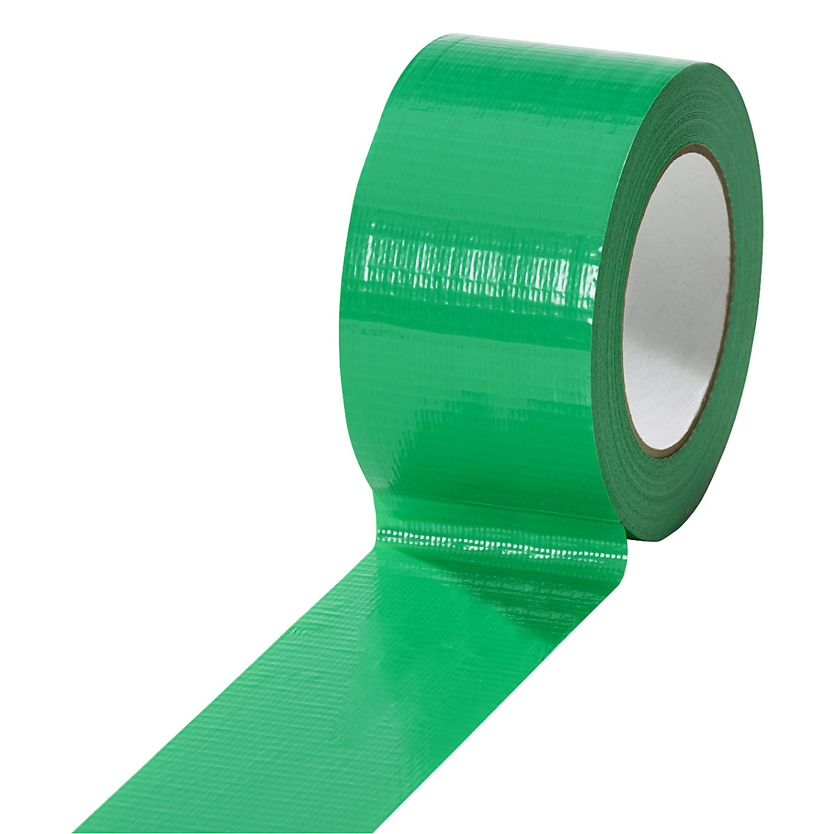 Textielband, in verschillende kleuren, VE = 18 rollen, groen, bandbreedte 50 mm-10