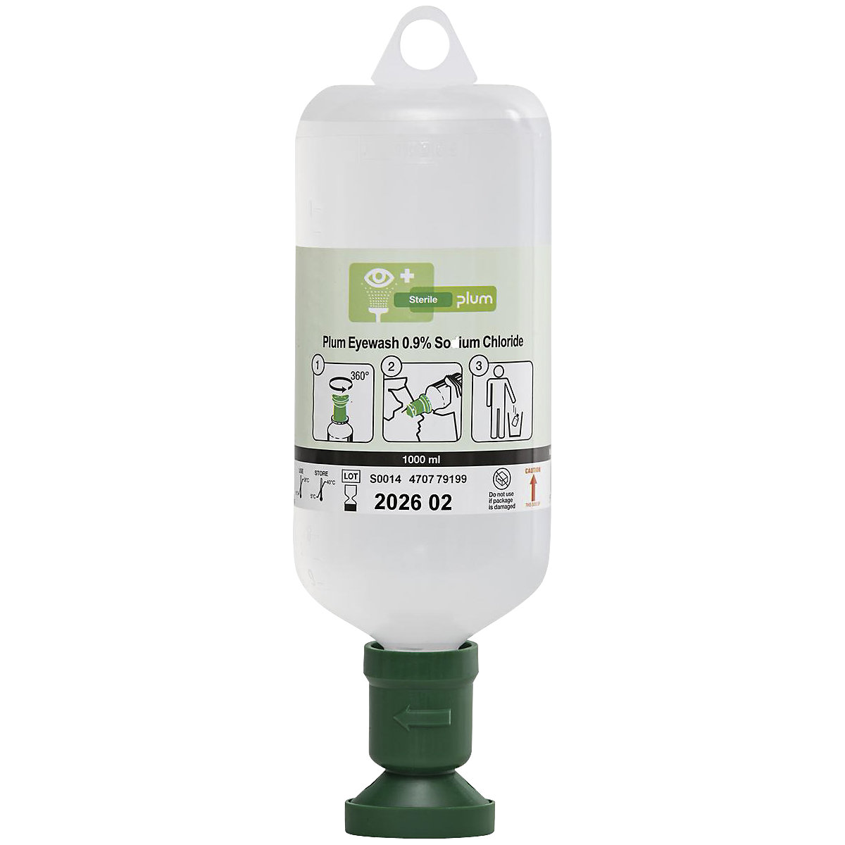 Augenspülflasche 0,9 % NaCl B-SAFETY