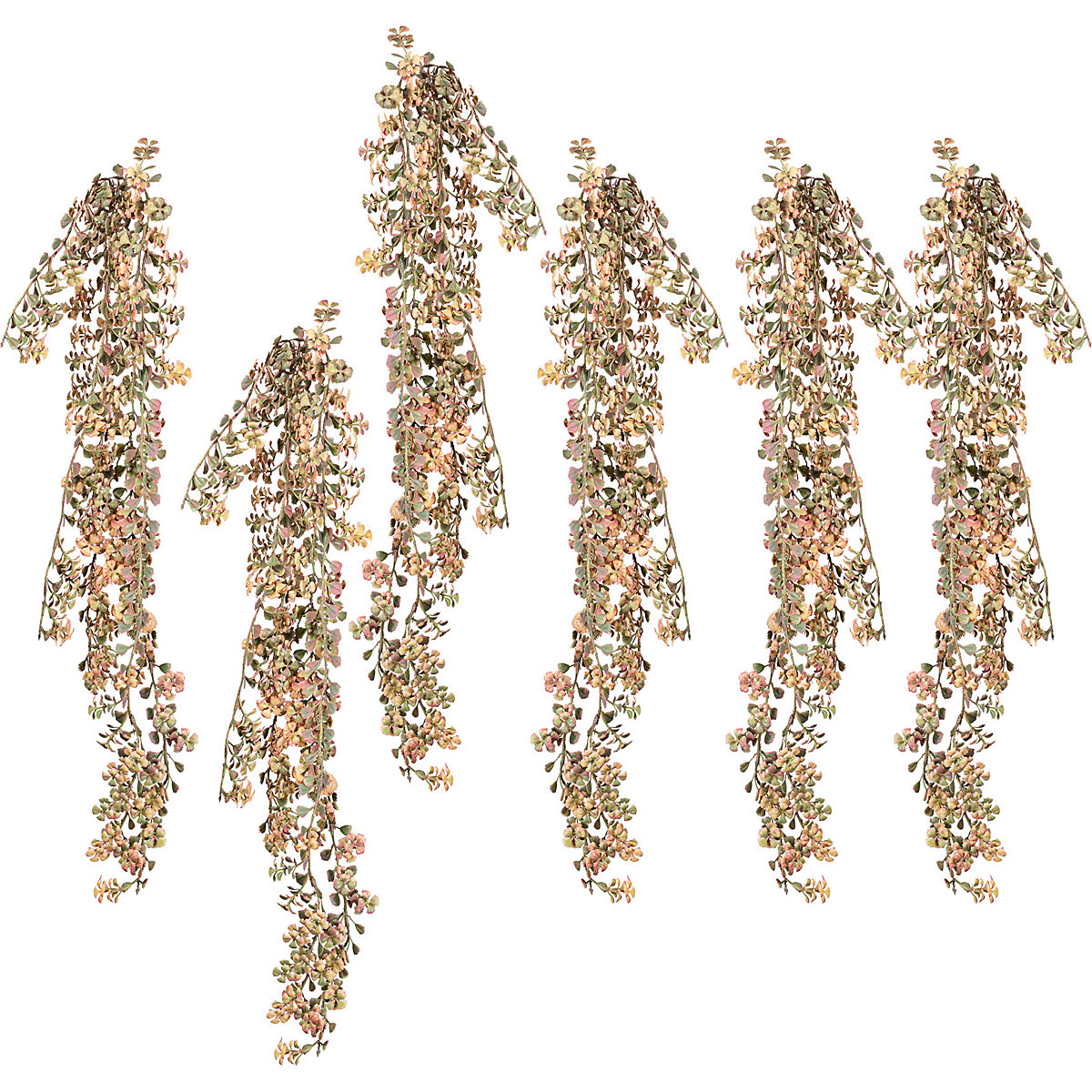 Trifoliumhänger, VE 6 Stk, grünrosa, Länge ca. 550 mm