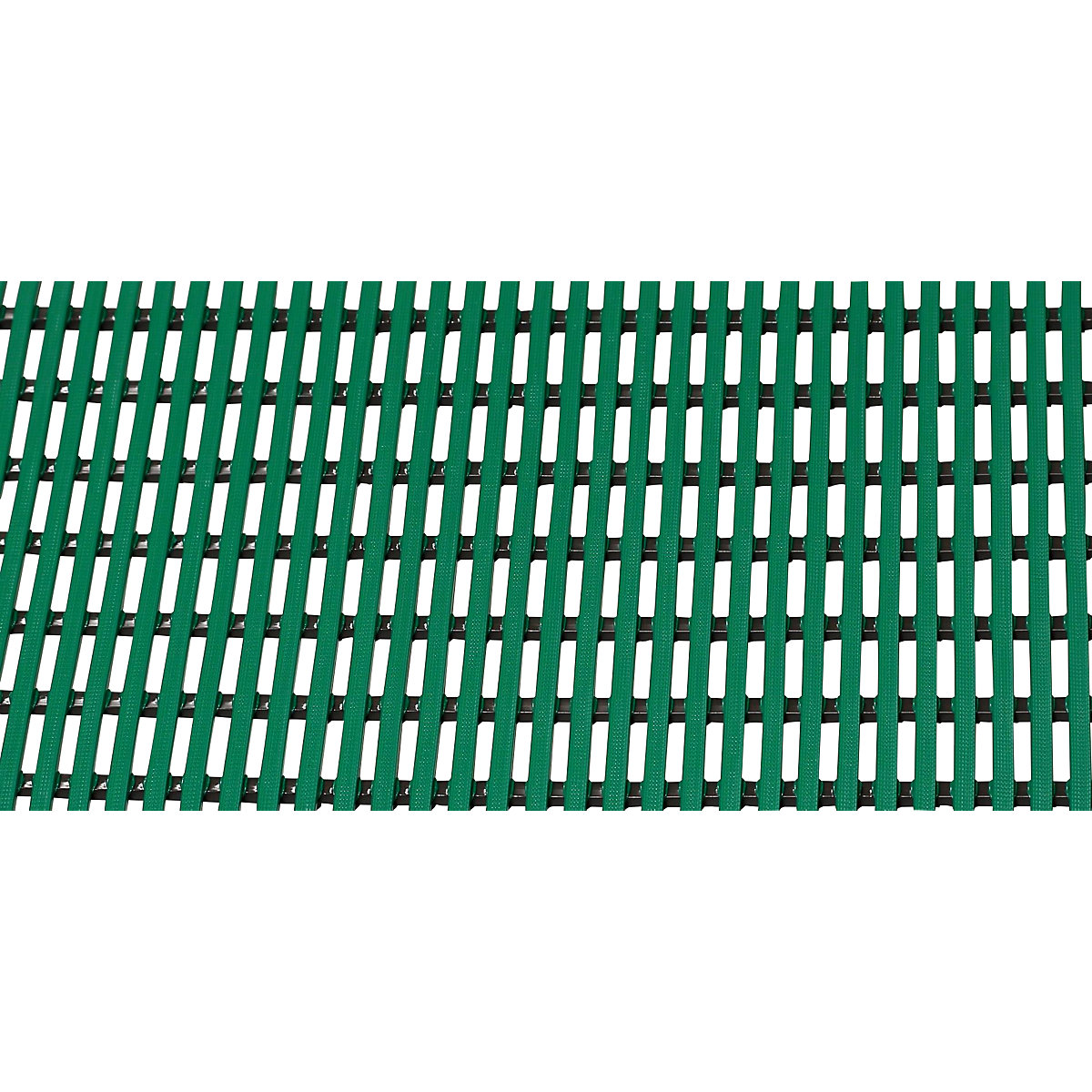 Bodenmatte für Dusch- und Umkleideraum, Weich-PVC, pro lfd. m, Breite 600 mm, grün