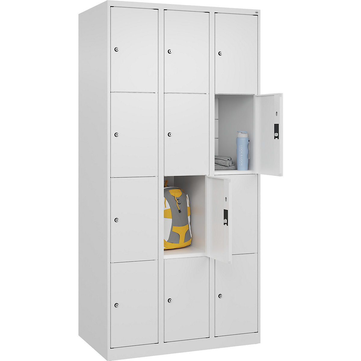 4er-Schließfachschrank Classic PLUS C+P