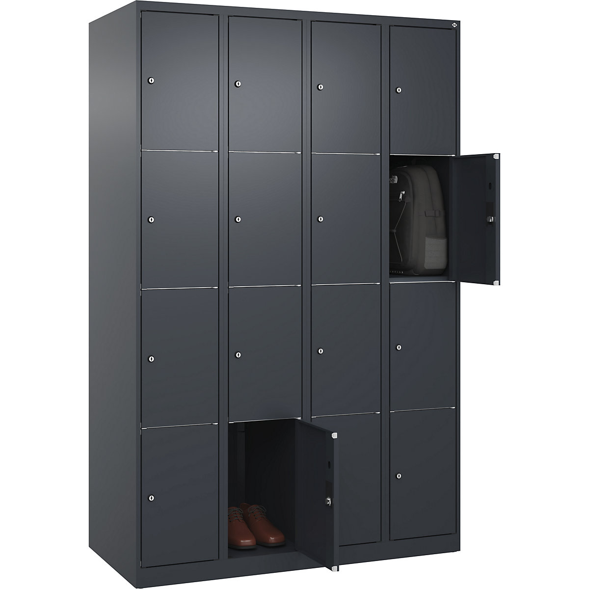 4er-Schließfachschrank Classic PLUS C+P