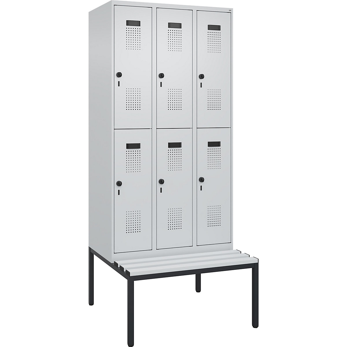 Doppelstock-Spind Evolo PLUS Sitzbank (Produktabbildung 2)-1