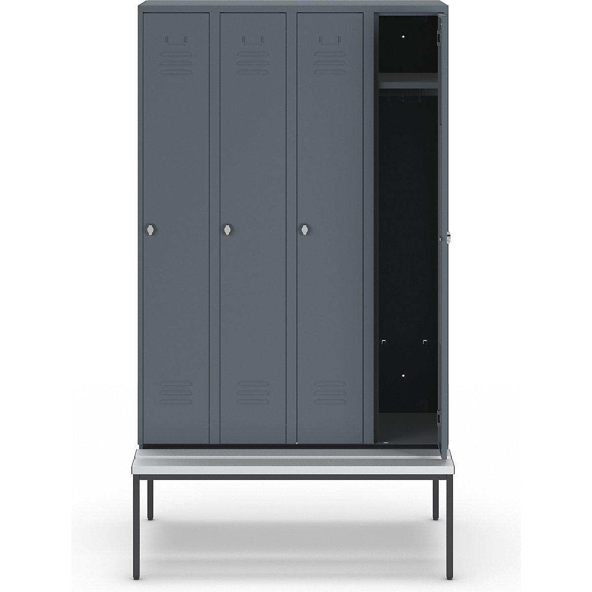 Spind Berlin 2 Sitzbank Wolf (Produktabbildung 2)-1