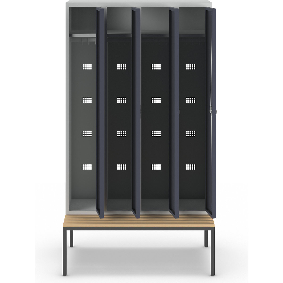 Spind Bremen Sitzbank eurokraft pro (Produktabbildung 2)-1