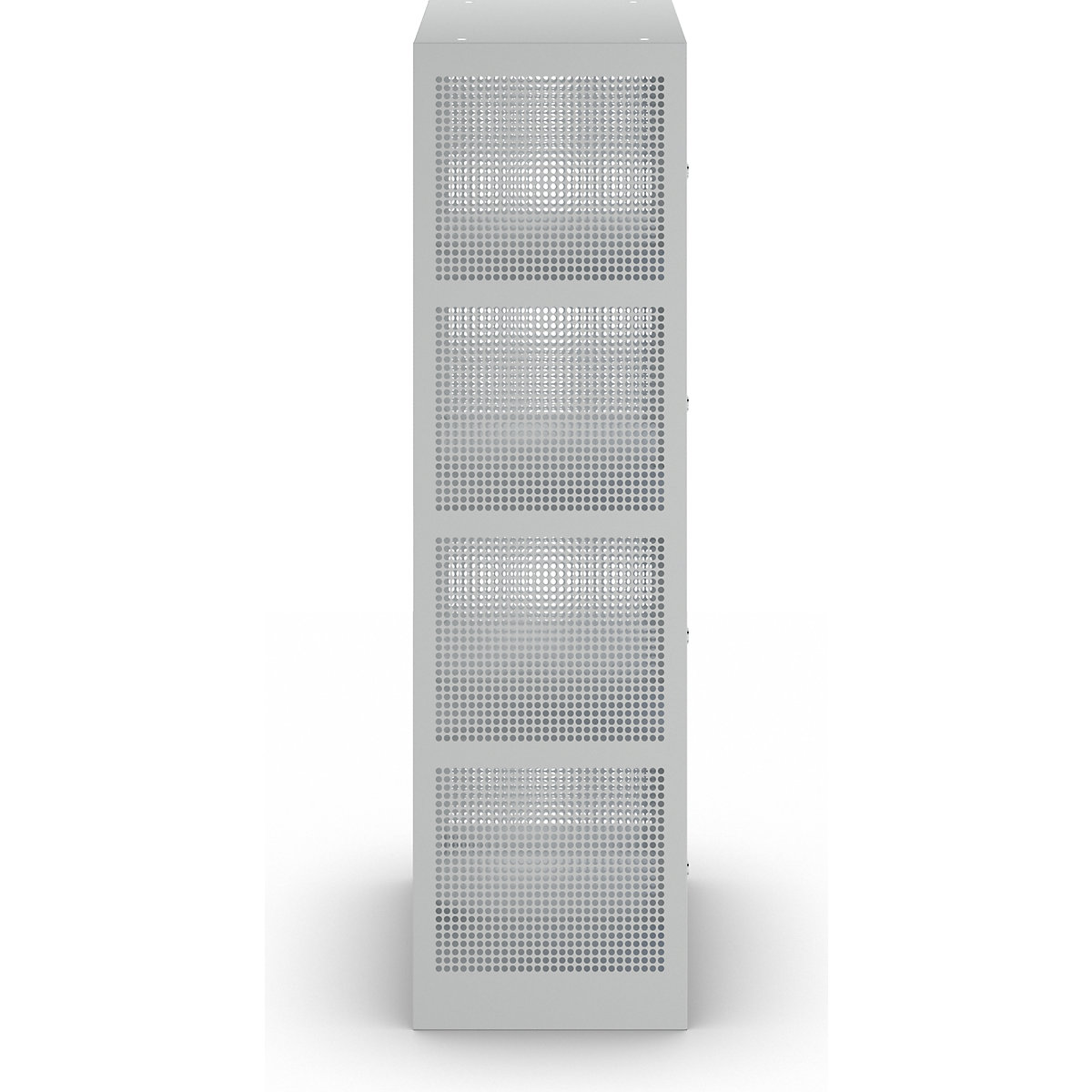 4er-Schließfachschrank, Lochblech eurokraft pro (Produktabbildung 3)-2