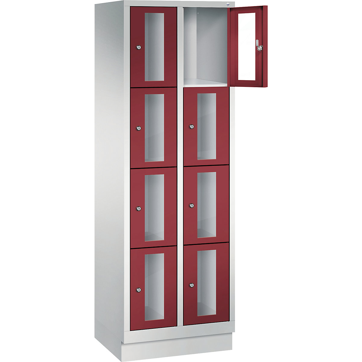 CLASSIC Fächerschrank, Fachhöhe 375 mm, mit Sockel C+P (Produktabbildung 15)-14