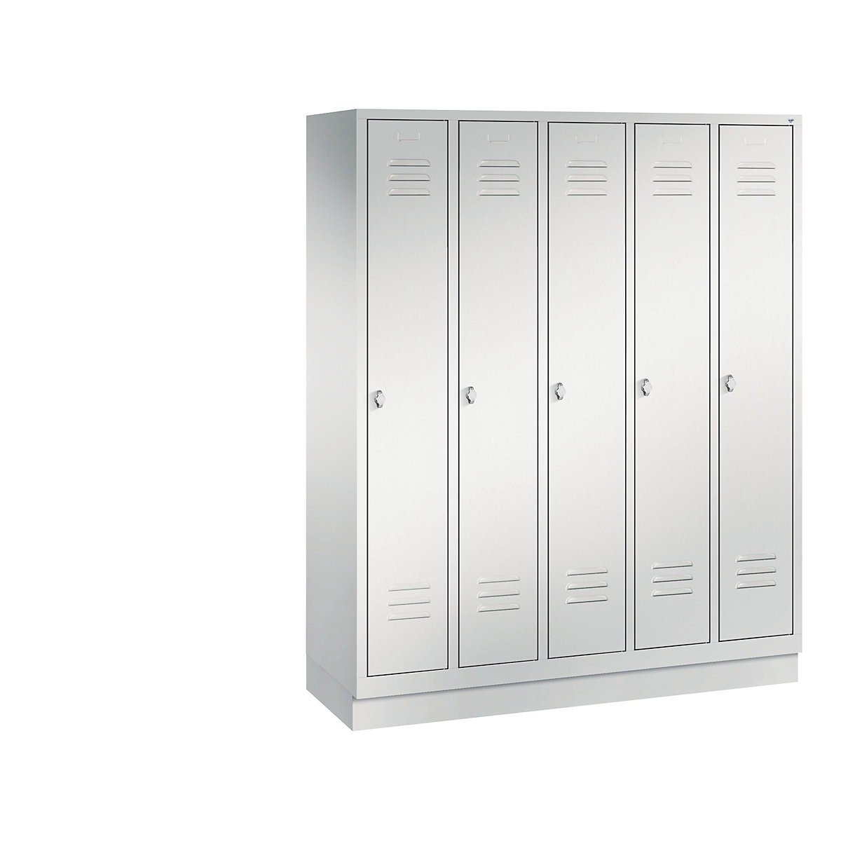 CLASSIC Garderobenschrank mit Sockel C+P