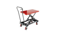Lifting platform trolley