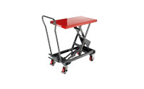 Lifting platform trolley