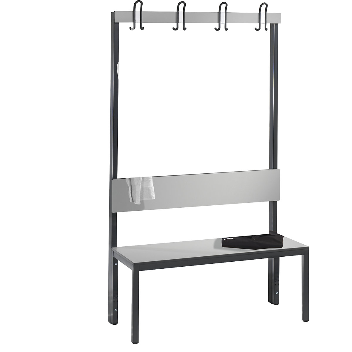 BASIC PLUS cloakroom bench, single sided – C+P (Product illustration 11)-10