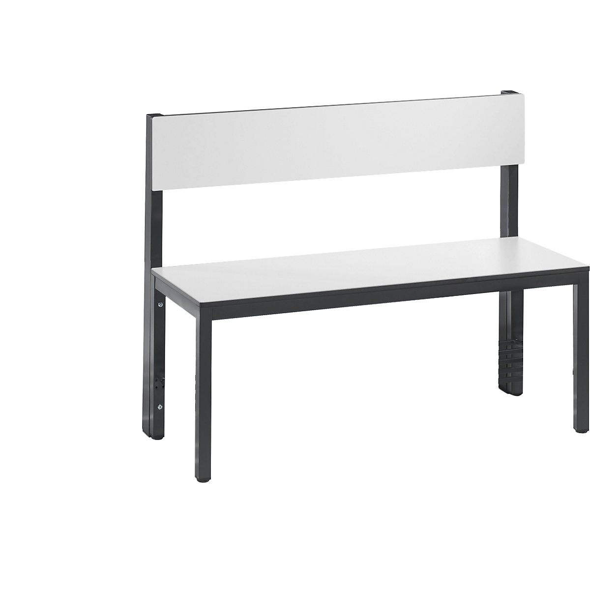 BASIC PLUS cloakroom bench, single sided – C+P