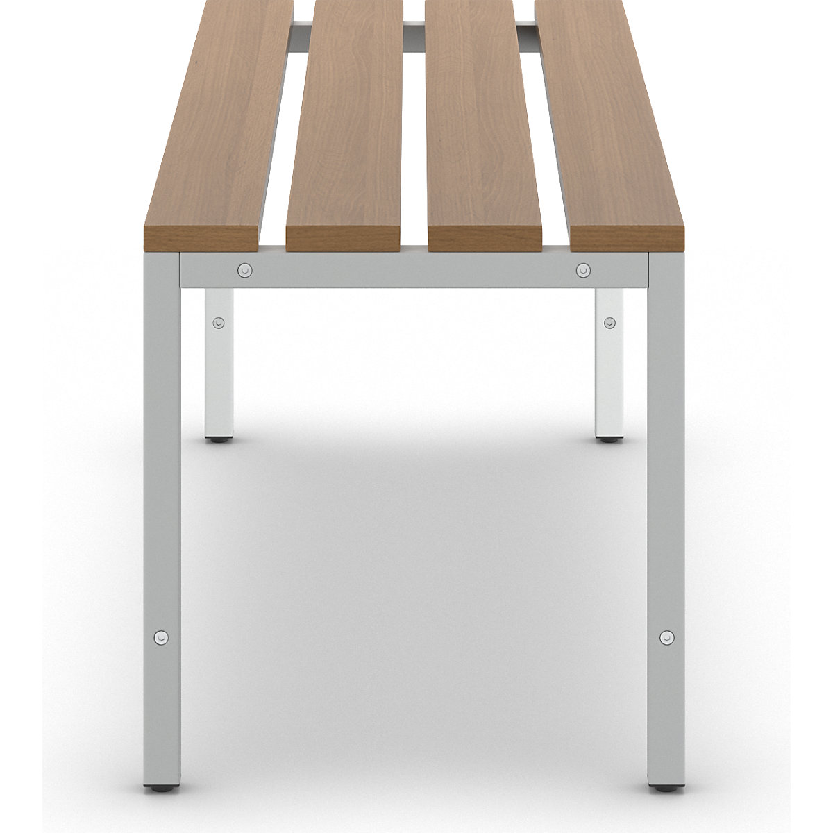 Changing room bench, single sided – eurokraft basic (Product illustration 9)-8
