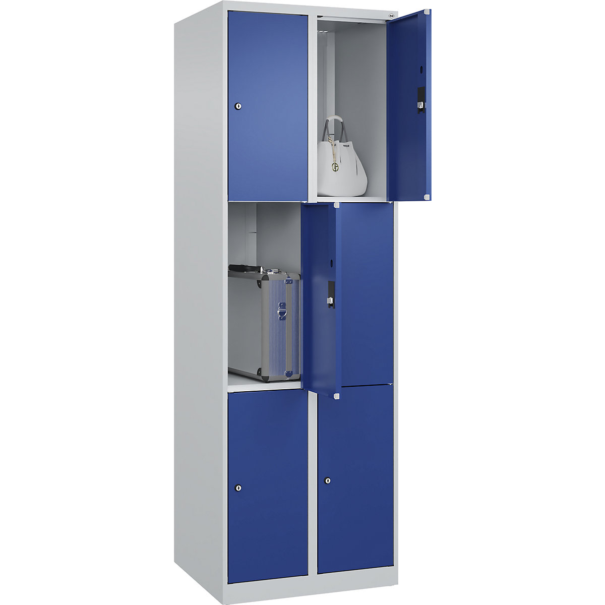 Classic PLUS 3-fold compartment locker - C+P