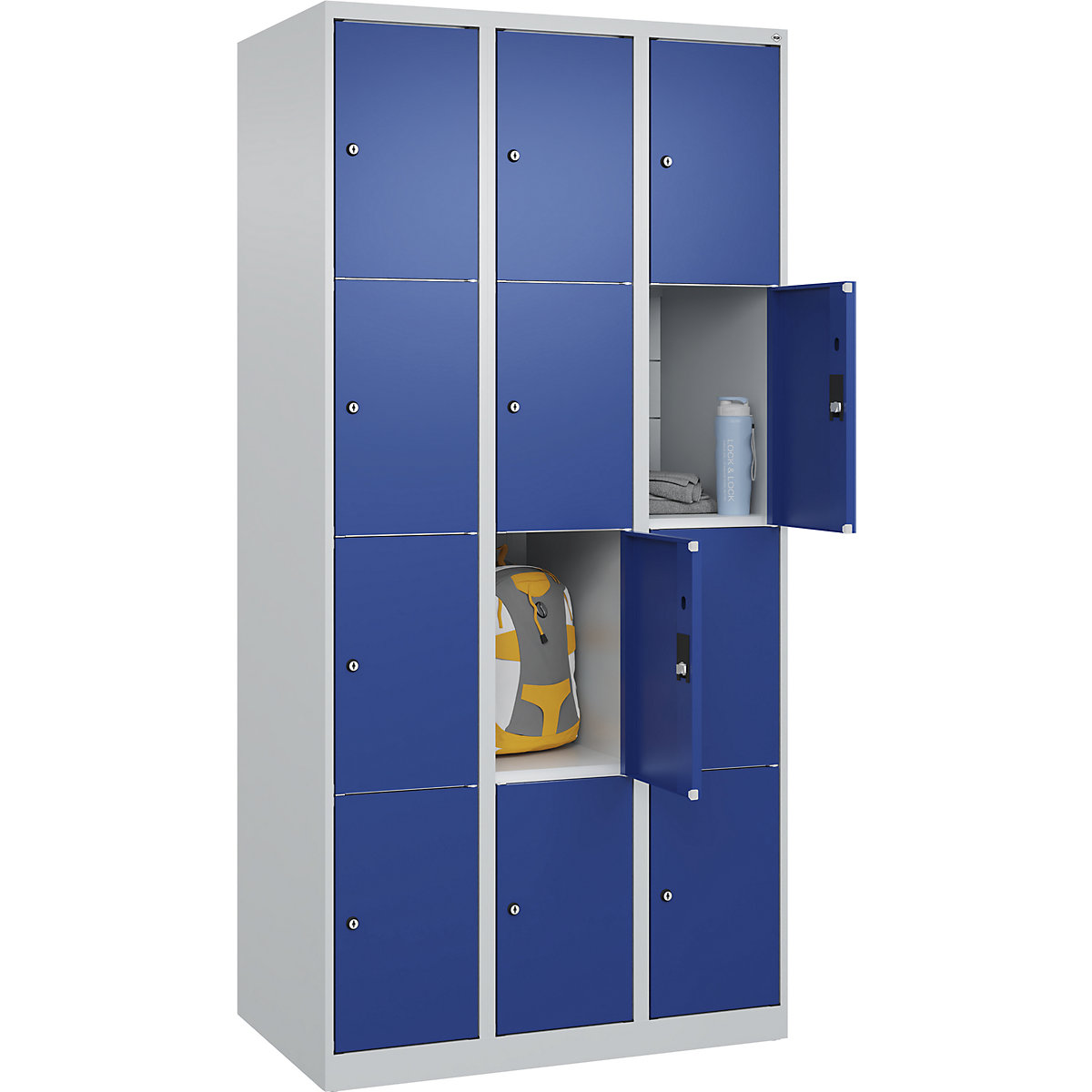 Classic PLUS 4-fold compartment locker - C+P