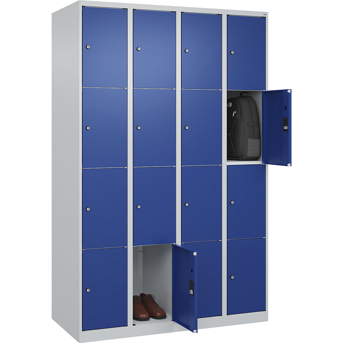 Classic PLUS 4-fold compartment locker - C+P