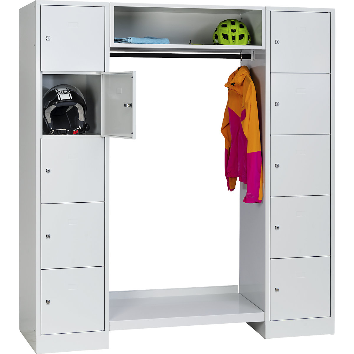 Dresden cloakroom locker system - Wolf