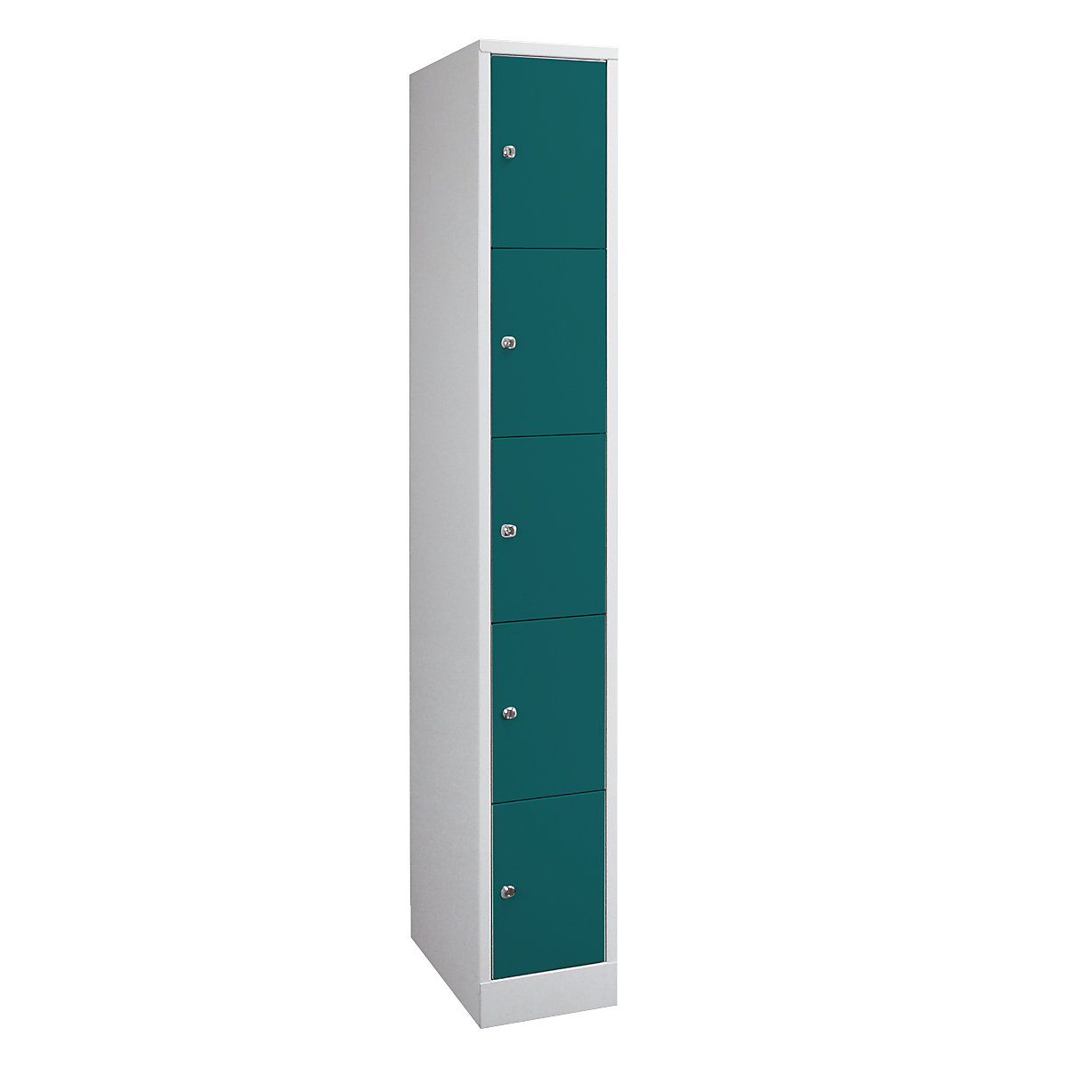 Komfort 5-fold compartment locker - Wolf