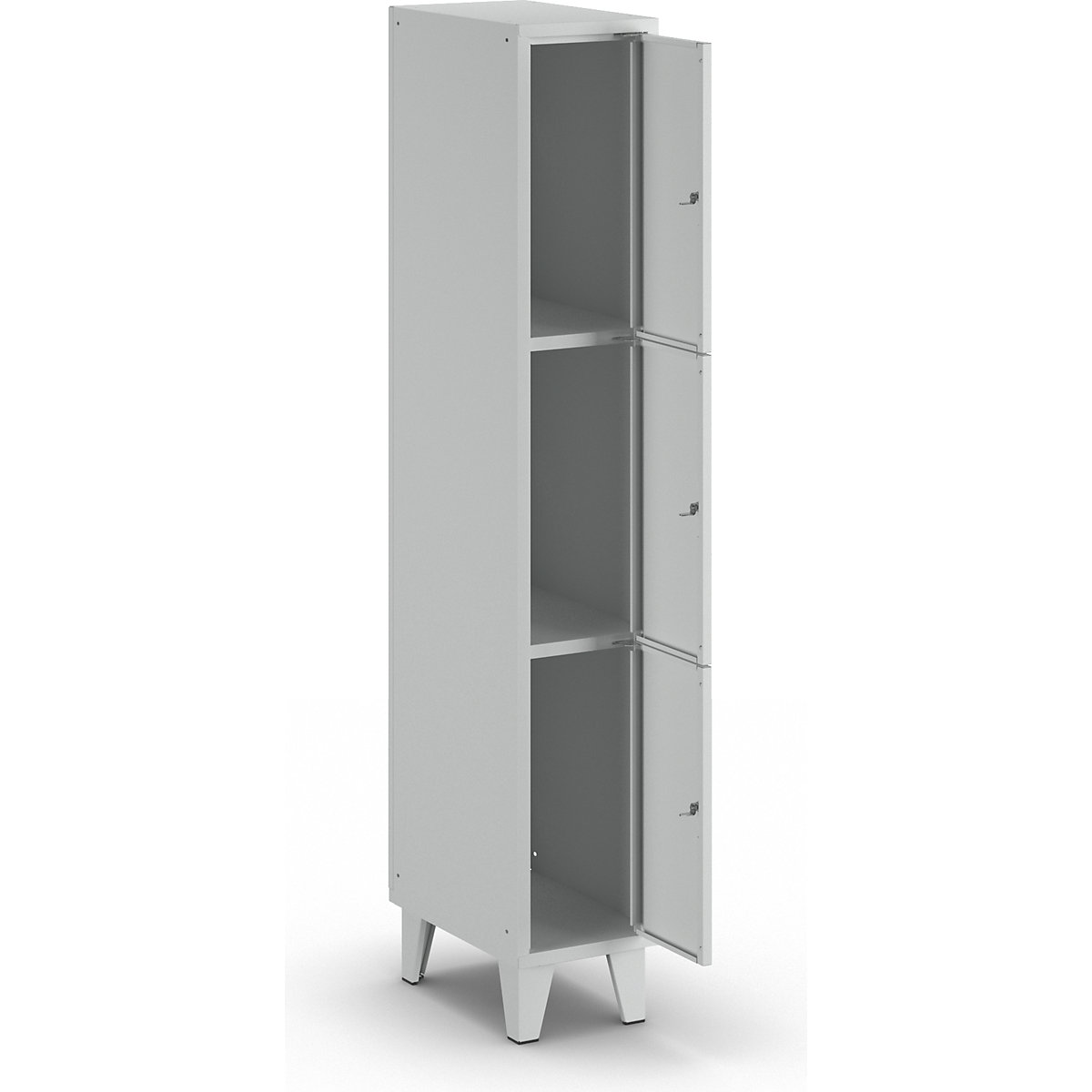 Munich 3-fold compartment locker - Wolf
