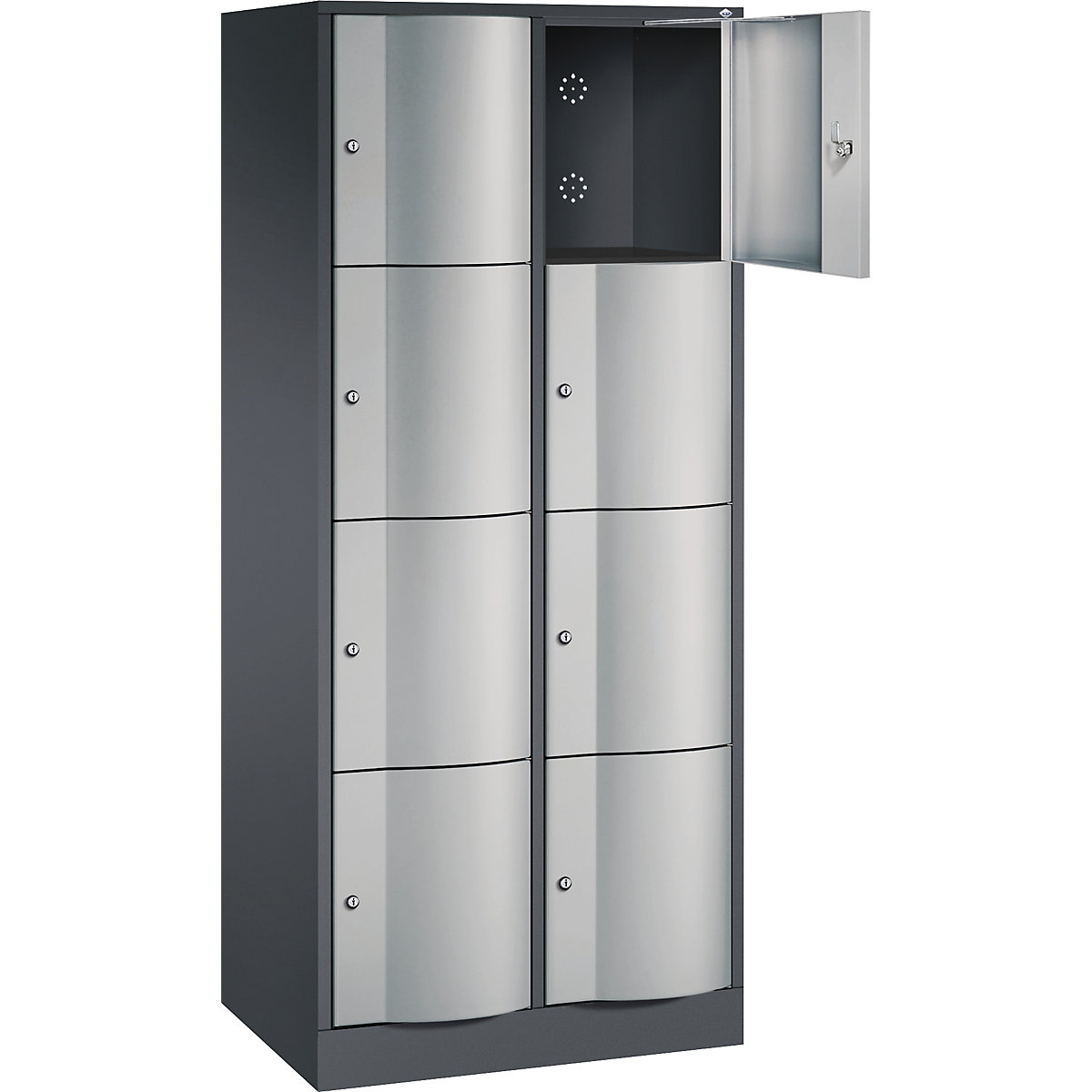 Resisto 4-fold compartment locker - C+P