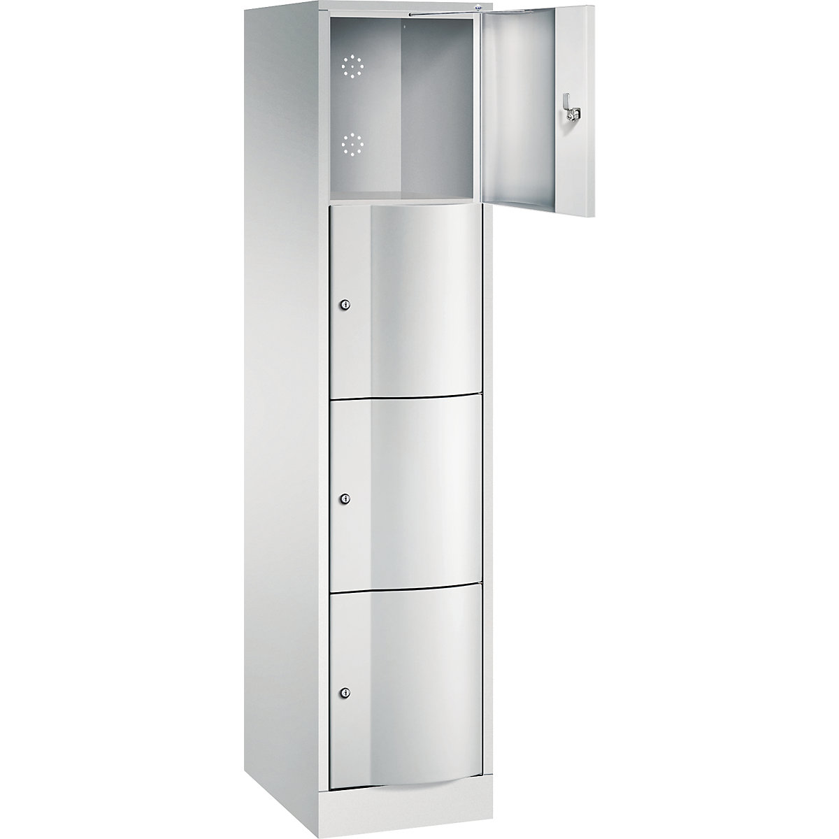 Resisto 4-fold compartment locker - C+P