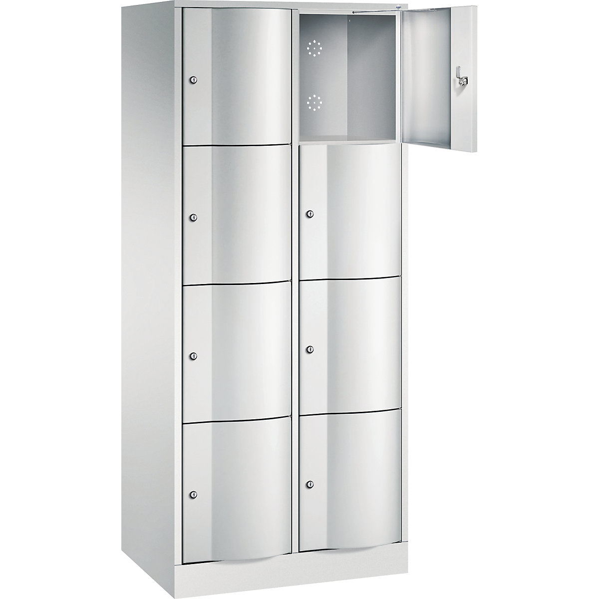 Resisto 4-fold compartment locker - C+P