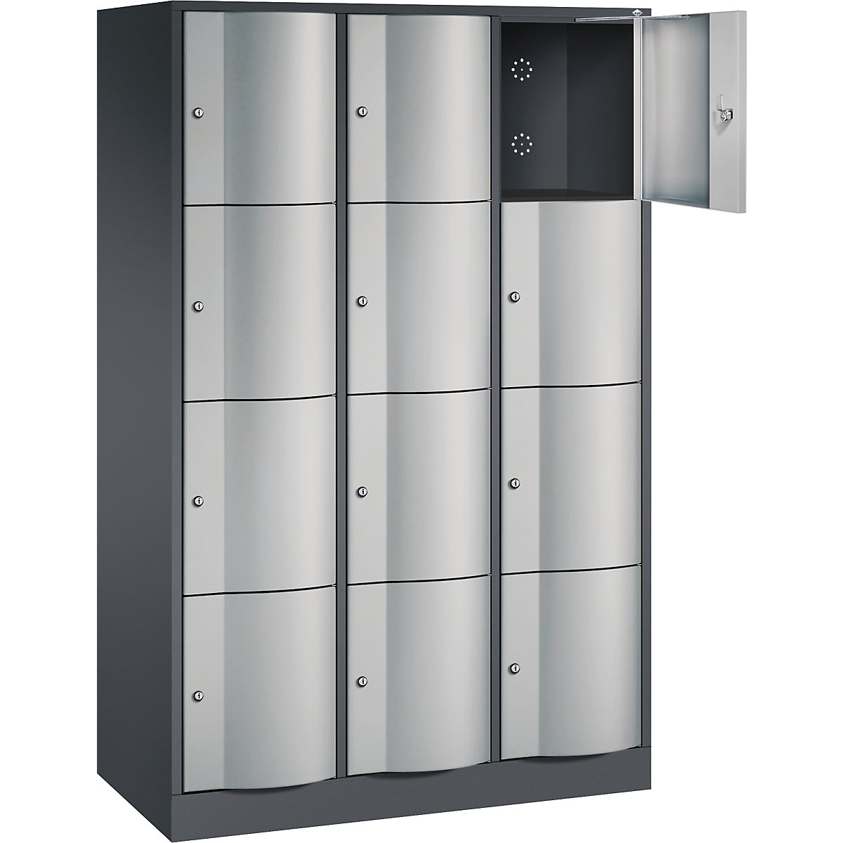 Resisto 4-fold compartment locker - C+P