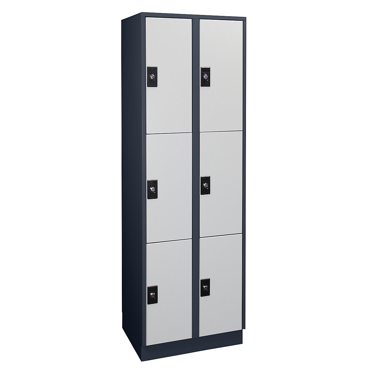 Stuttgart 3-fold compartment locker - Wolf