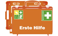 First aid case, DIN 13157 compliant