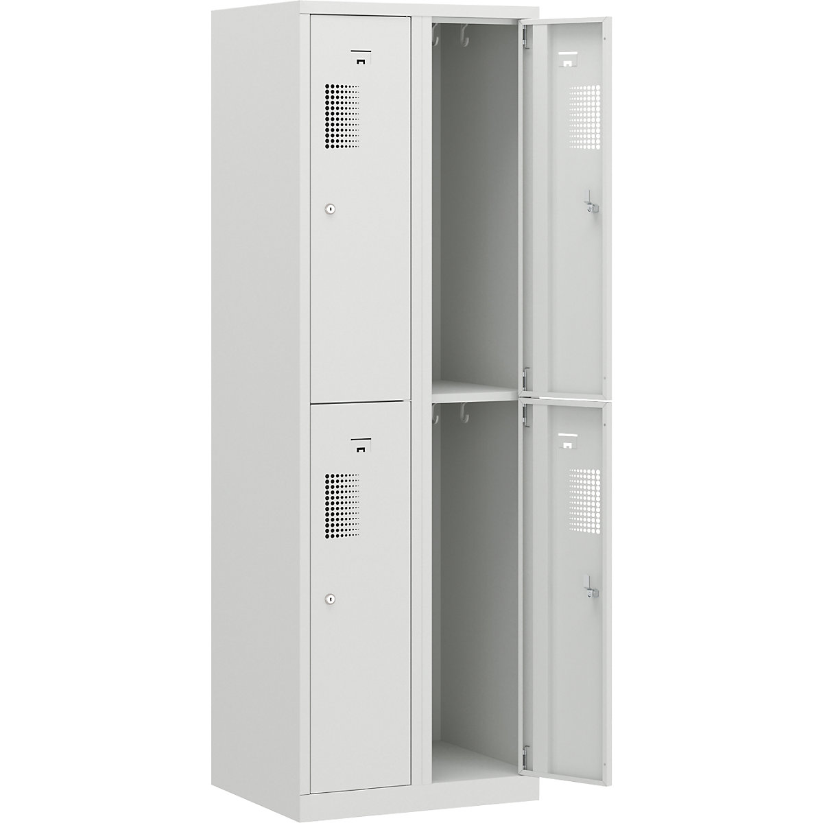 Amsterdam double deck clothes locker - eurokraft basic