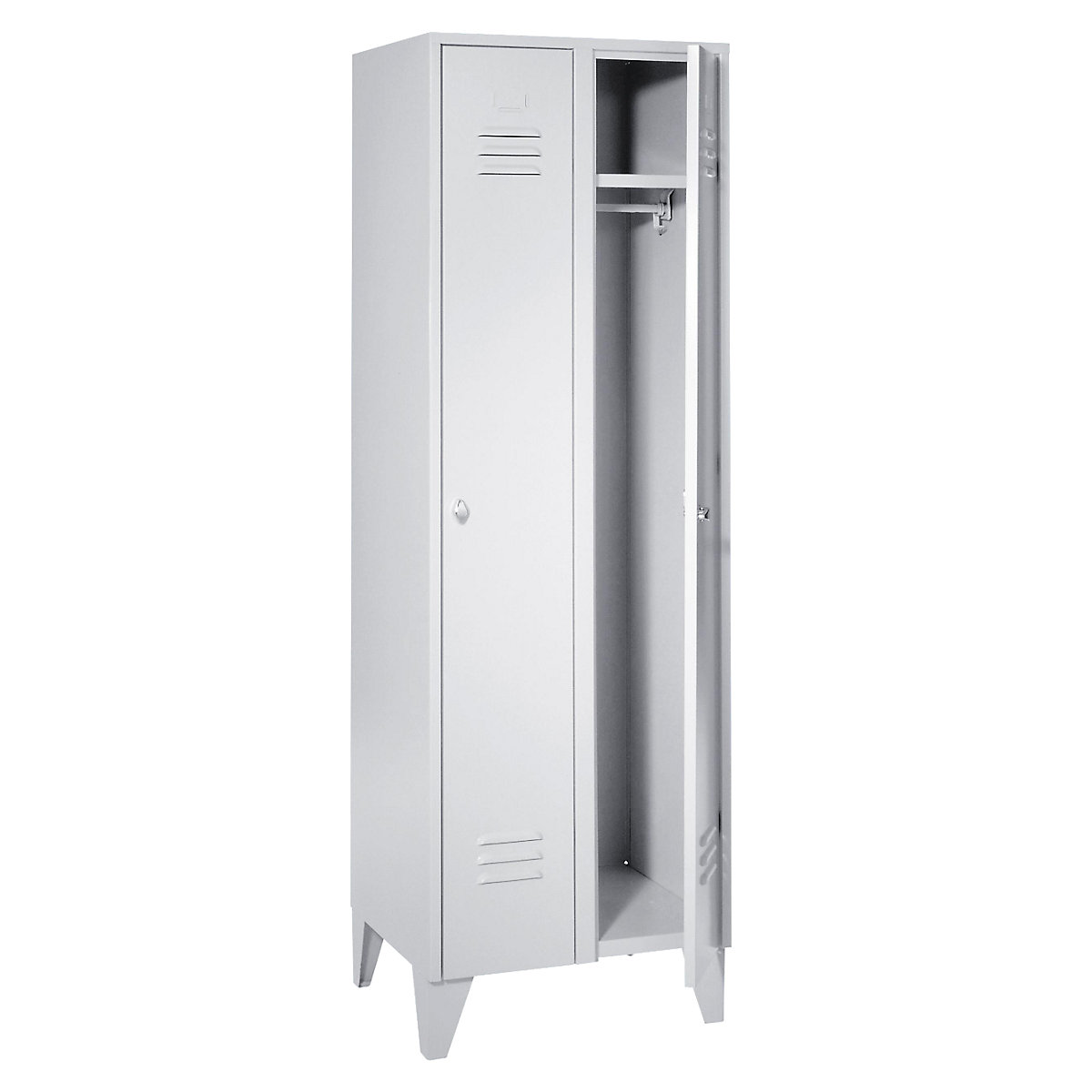 Berlin 2 clothes locker – Wolf (Product illustration 2)-1