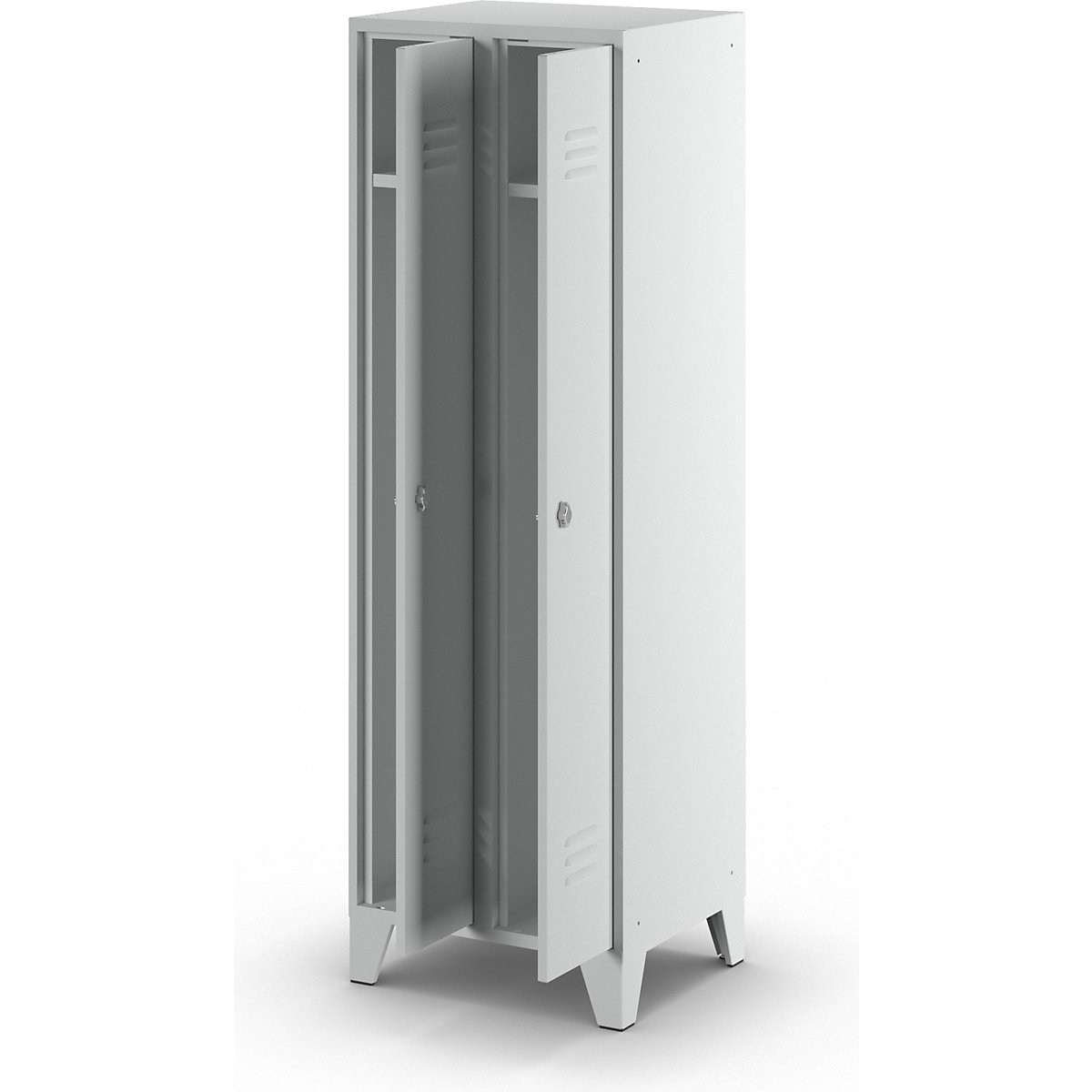 Berlin 2 clothes locker – Wolf (Product illustration 4)-3