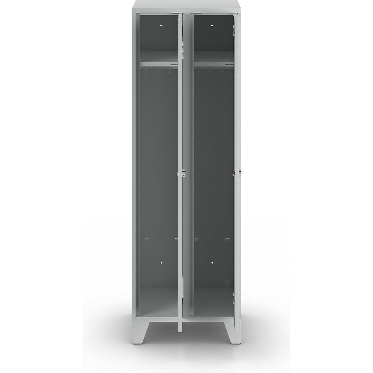 Berlin 2 clothes locker – Wolf (Product illustration 5)-4