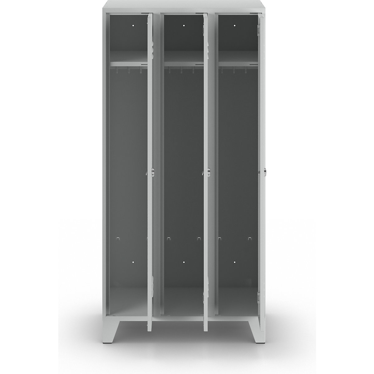 Berlin 2 clothes locker – Wolf (Product illustration 3)-2