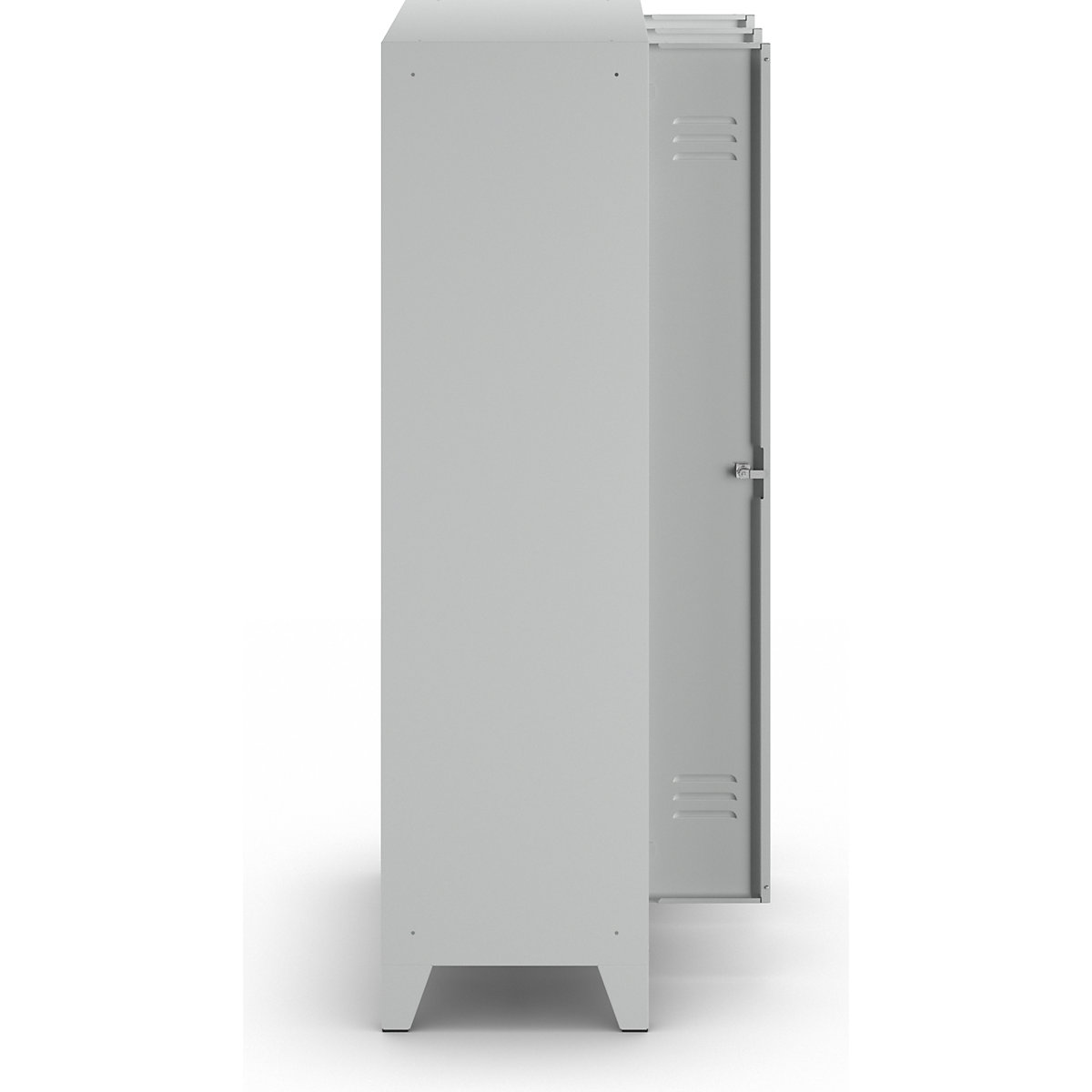 Berlin 2 clothes locker – Wolf (Product illustration 4)-3