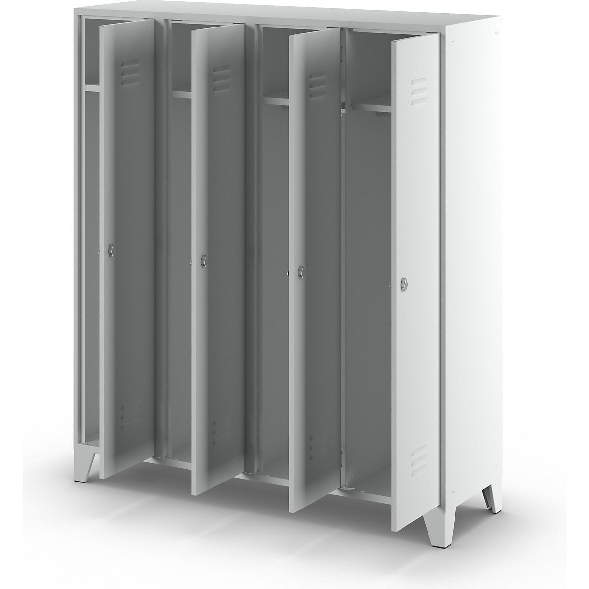 Berlin 2 clothes locker – Wolf (Product illustration 47)-46