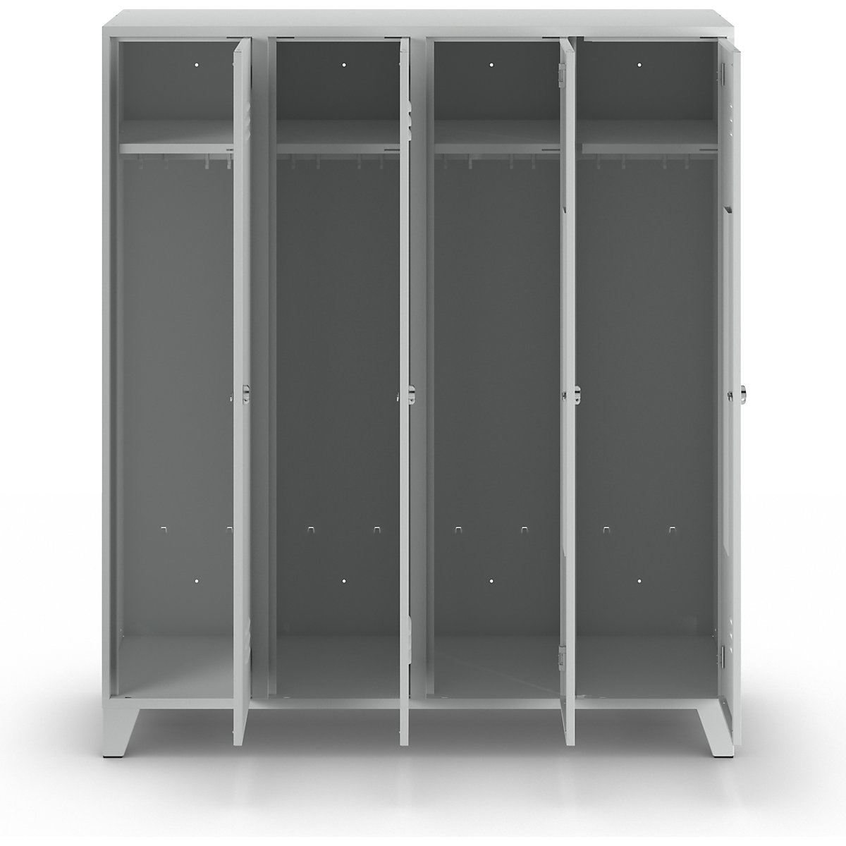 Berlin 2 clothes locker – Wolf (Product illustration 48)-47