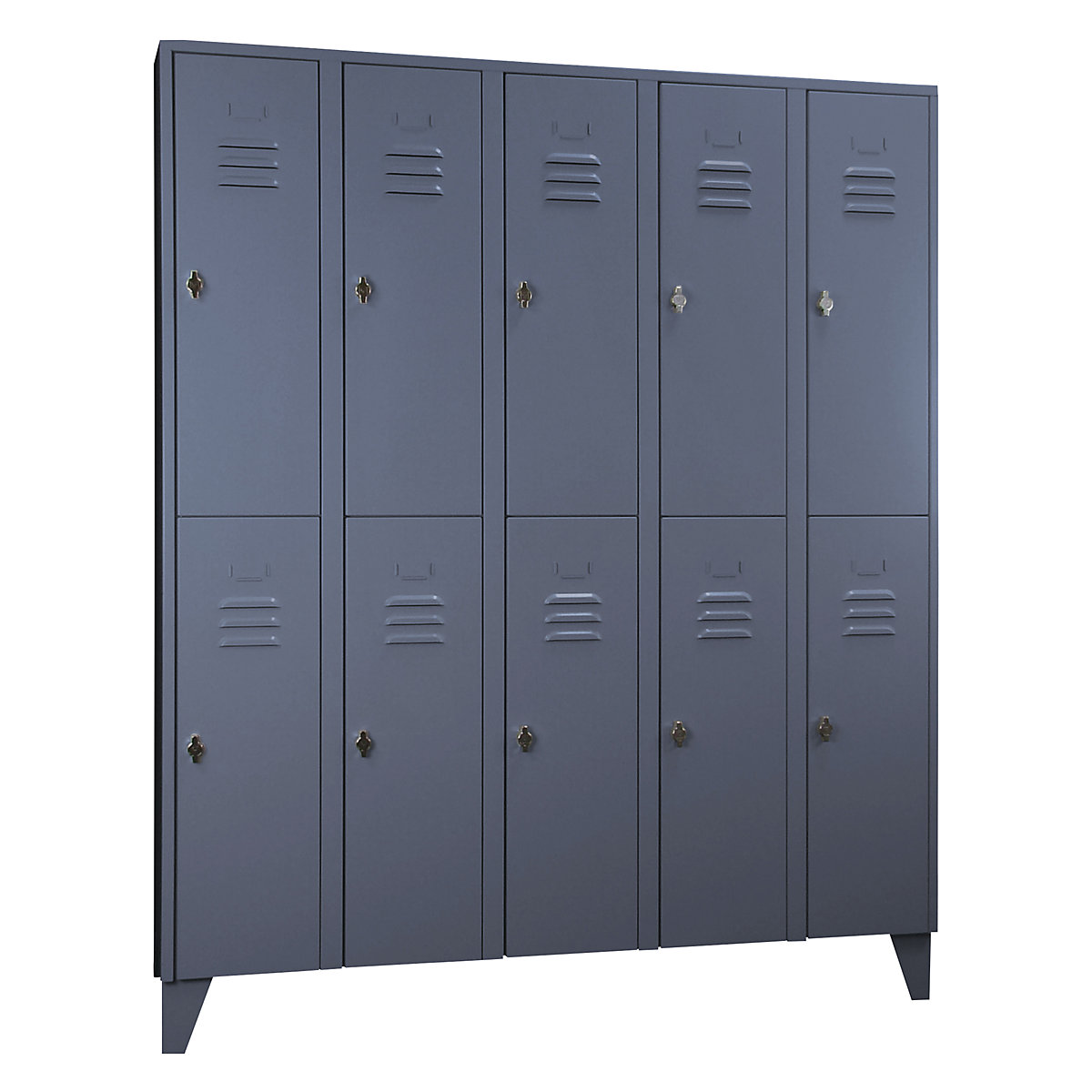 Berlin 2 double deck clothes locker - Wolf