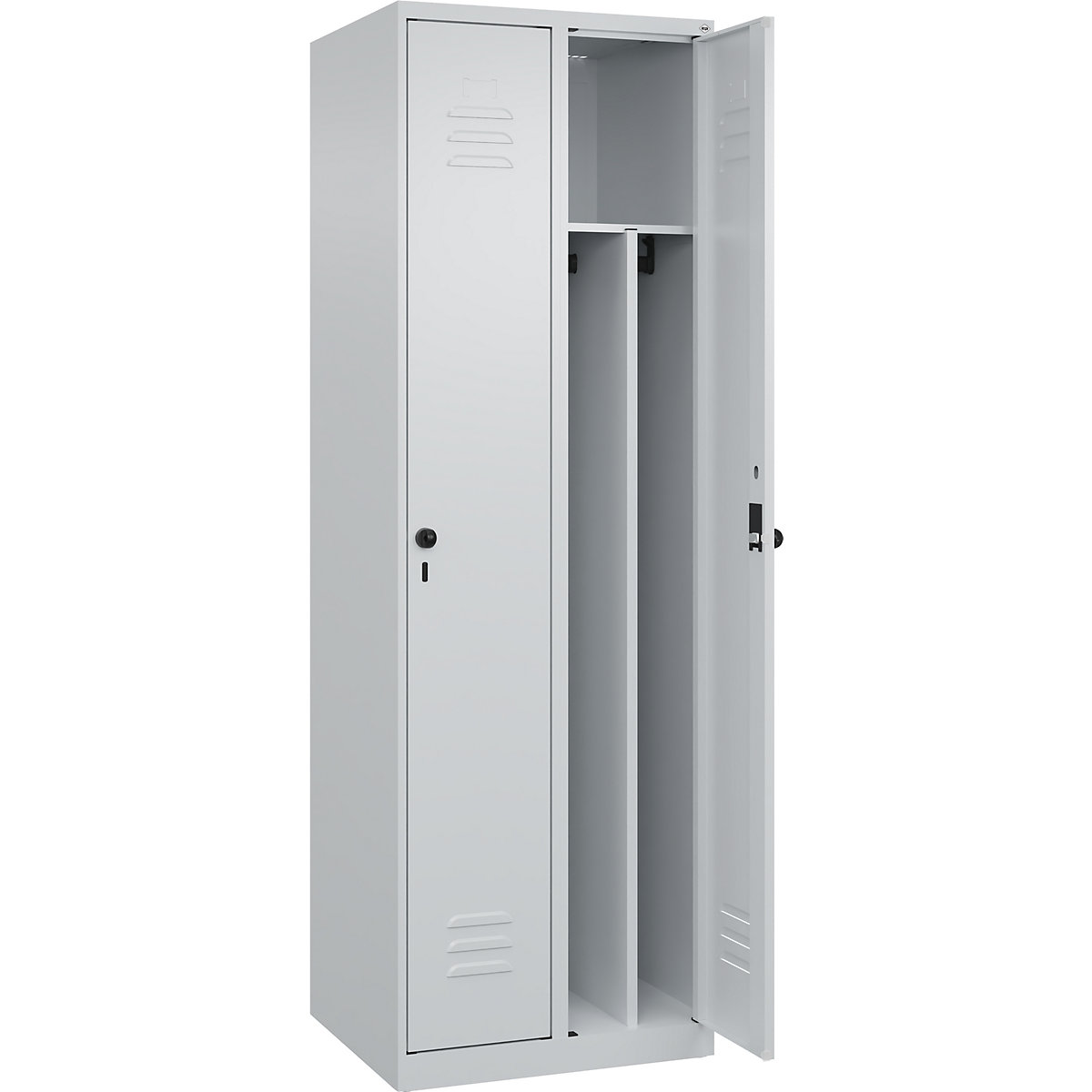 Classic PLUS clean and dirty clothes locker, narrow - C+P