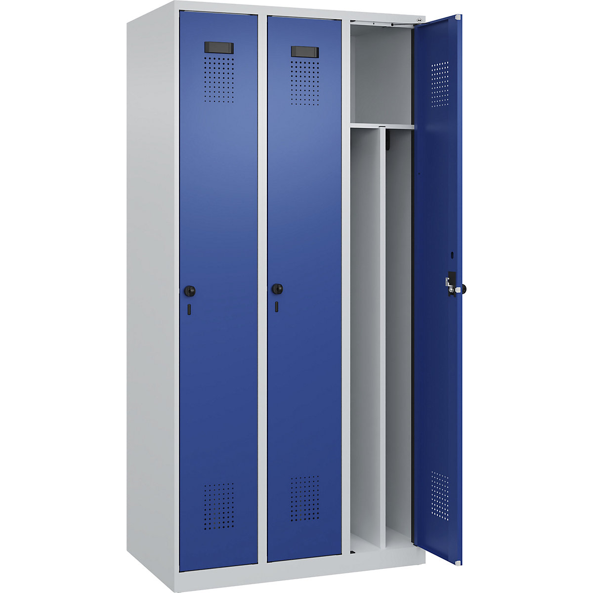 Evolo PLUS clean and dirty clothes locker, narrow
