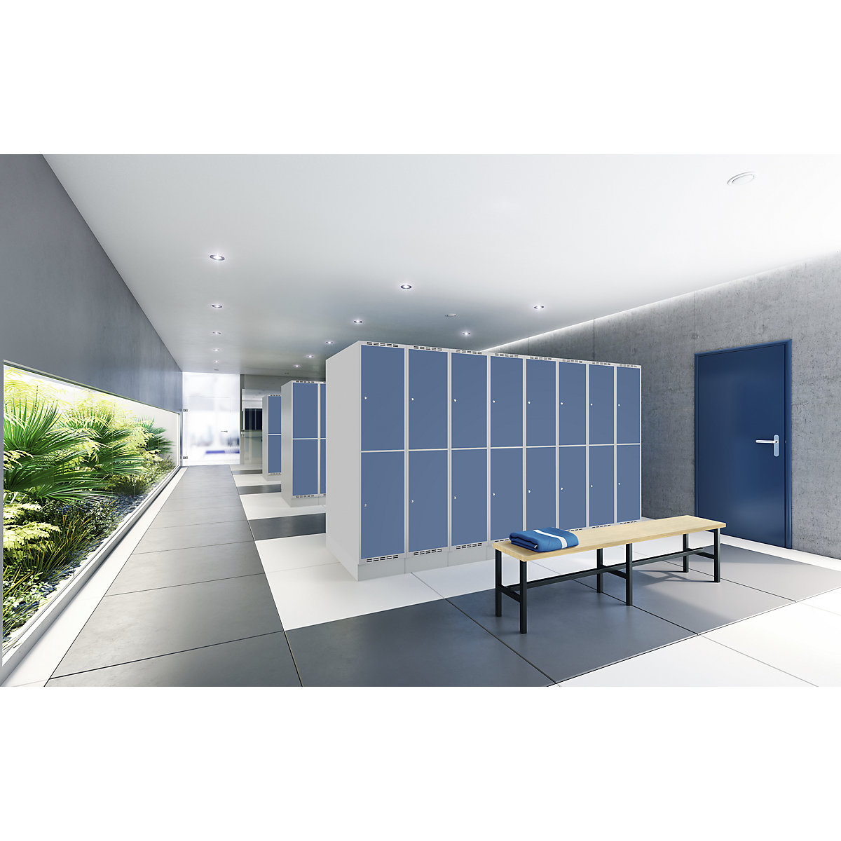 Fydor double deck clothes locker (Product illustration 121)-120