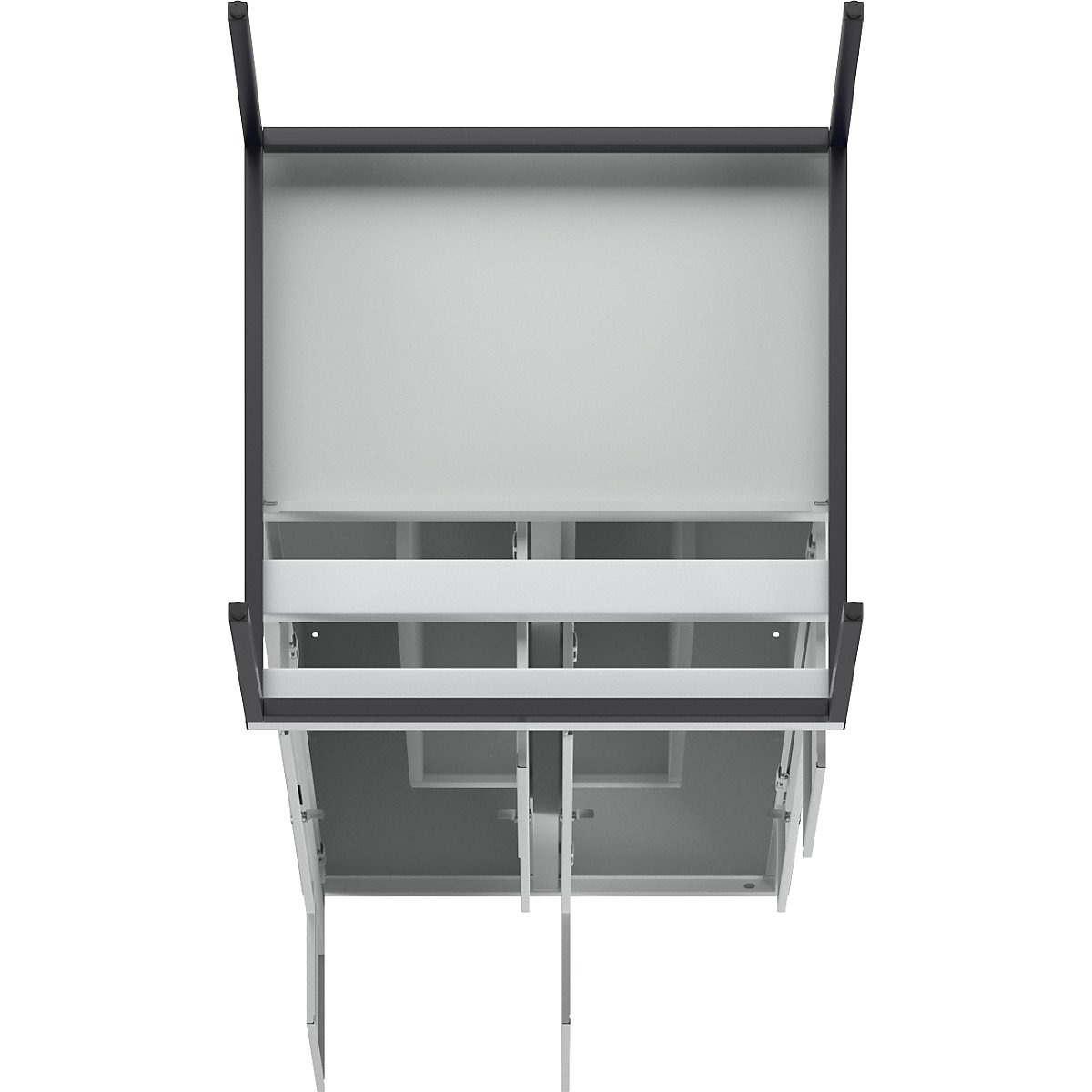 München Z locker with bench seat – Wolf (Product illustration 6)-5