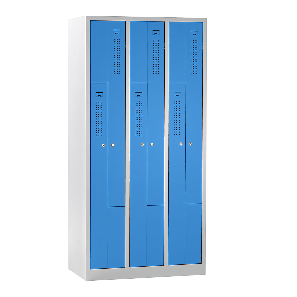 AMSTERDAM Z cloakroom locker – eurokraft basic (Product illustration 26)-25